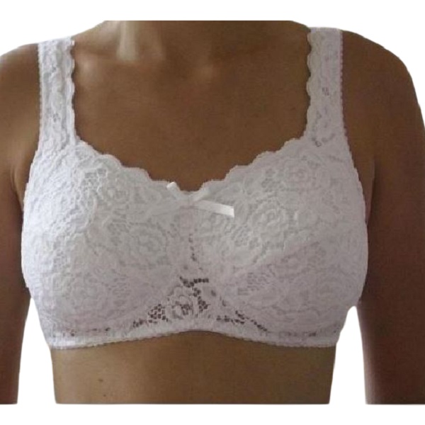 Бюстгальтер Ниночка для фиксации экзопротеза 45 белый